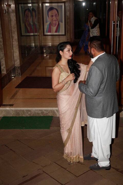 Maanayata and Sanjay
