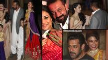Salman Khan, Jacqueline, Vidya Balan, sister Priya at Sanjay Dutt-Maanayata's Diwali bash!