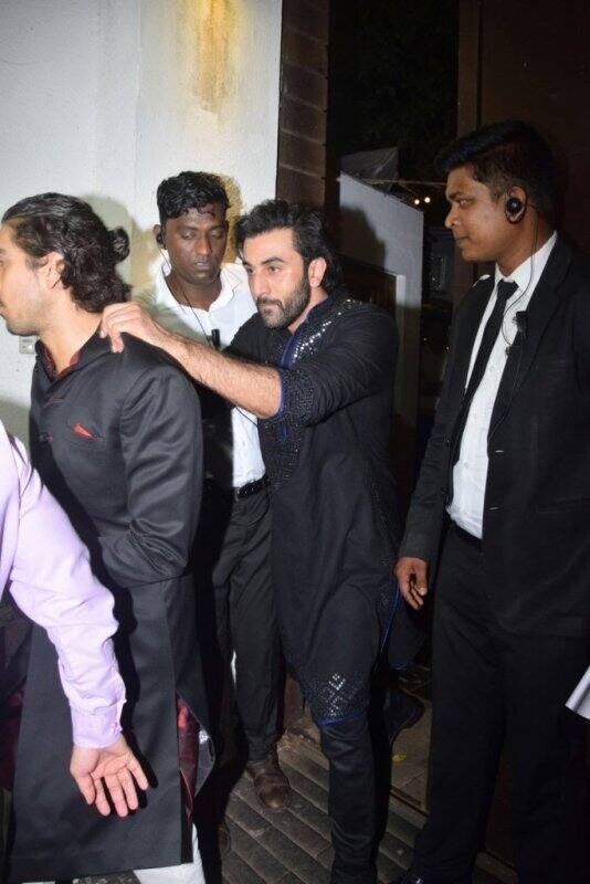 Bollywood's youth brigade- Ranbir Kapoor, Varun Dhawan, Arjun Kapoor, Sidharth Malhotra looked in a fun mood at the event