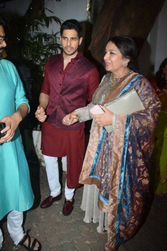 Shabana Azmi with Sidharth Malhotra