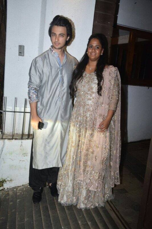 Salman Khan's sister Arpita Khan with hubby Ayush Sharma