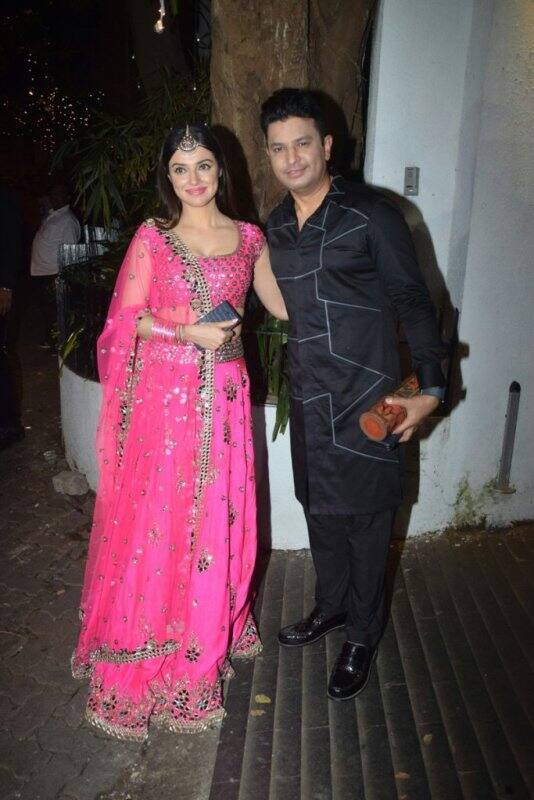 T Series honcho Bhushan Kumar with lovely wife Divya Khosla