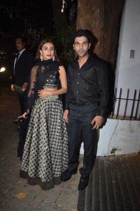 Actor Rajkumar Rao with girlfriend Patrlekha