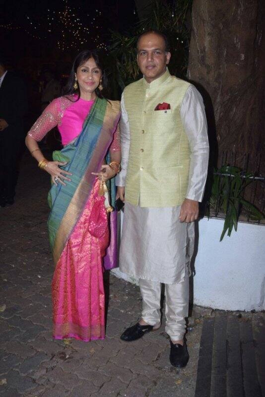 Ashutosh Gowarikar, director of Aamir Khan's 'Laagan' with wife