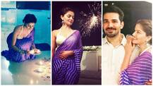 'Shakti: Astitva Ke Ehsaas Ki' actress Rubina Dilaik celebrates Diwali with boyfriend looking gorgeous in a saree!