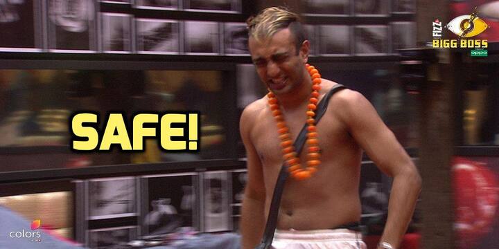 Rapper Akash Dadlani is also not going home this week. (Pic Credit: Colors)