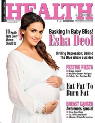 The Mommy-to-be recently featured on a Health magazine cover flaunting her huge bump.