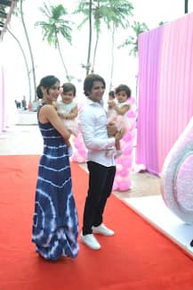 SEE PICS: TV actor Karanvir Bohra's TWIN daughters' FIRST BIRTHDAY BASH;Mouni Roy, Kararisma Tanna,Gaauhar Khan & other TOP TV STARS attend!
