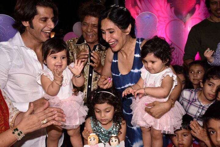 Karanvir and Teejay hosted a party for their little munchkins and the inside pictures from this function will melt your heart