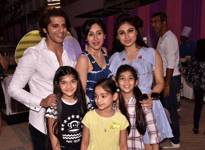Shabbir Ahluwalia walks in with his wife Kanchi Kaul and their two adorable sons.
