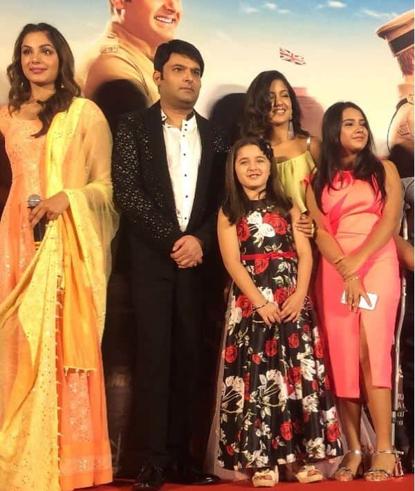 Kapil was accompanied by his 'Firangi' co-stars Ishita Dutta, Monica Gill and others along with director Rajiev Dhingra.