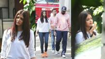 IN PICS: A tensed Aishwarya Rai Bachchan visits her mother's place with hubby Abhishek after MASSIVE FIRE breaks out!