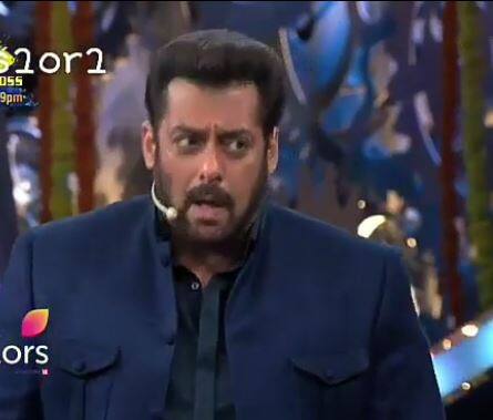 Salman was seen warning him with 