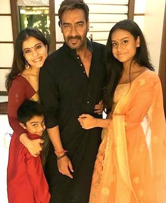 Here's a look at the Devgn family's adorable picture from this Diwali!