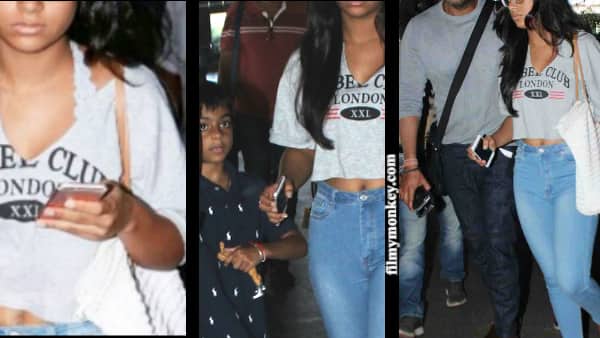 'Golmaal Again' star Ajay Devgn returns from Goa with daughter Nysa & son Yug! 'Golmaal Again' star Ajay Devgn returns from Goa with daughter Nysa & son Yug!