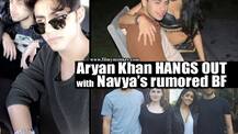 Aryan Khan hangs out with Navya Nanda's rumored Boyfriend Harry Gillis!
