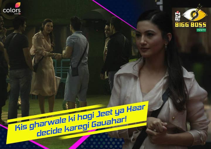 The contestants will try their level best to convince Gauahar to give suitcase to them. (Photo: Colors)