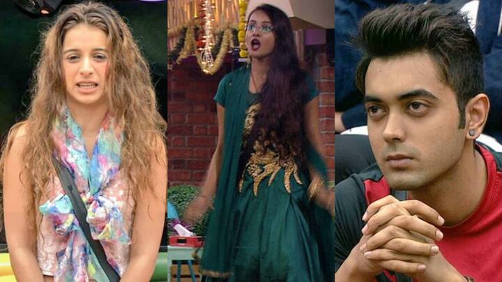 And now the evicting knife is hanging on the other three nominated contestants who are Benafsha, Jyoti and Luv 