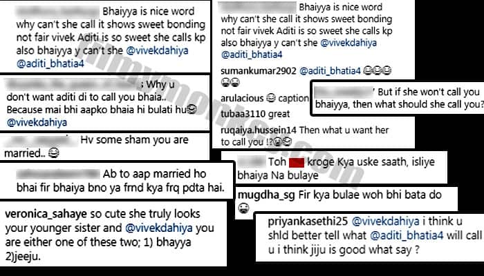 Vivek was trolled with messages shaming him!