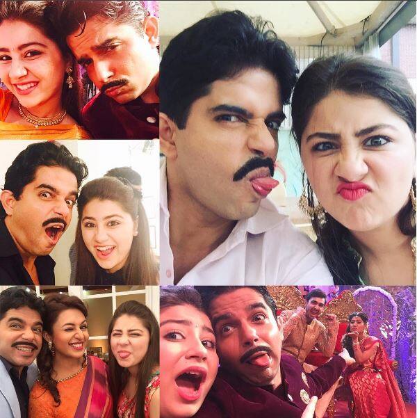 Ever since Aditi joined the YHM cast post 7 years leap as grown up 'Ruhi', she has built a strong bond with each co-actor. She's BFFs with her on-screen 'Mihir Mamu' aka Raj Singh Arora too who's 15yrs elder to her and his B'day wishes to her and their online banter gives us major friendship goals. 