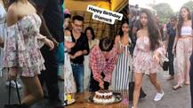 IN PICS: Suhana Khan returns from Alibaug like a STUNNING DIVA in an off-shoulder dress after celebrating dad Shah Rukh Khan’s birthday!