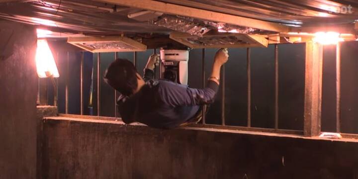After which Vikas lost his cool and he tried to escape from the jail after requesting to 'Bigg Boss' that he wants to quit the show. (Photo: Voot)