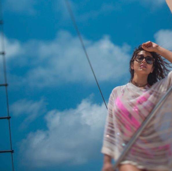 The popular actress is quite famous on social media and is breaking the internet with her latest pic
