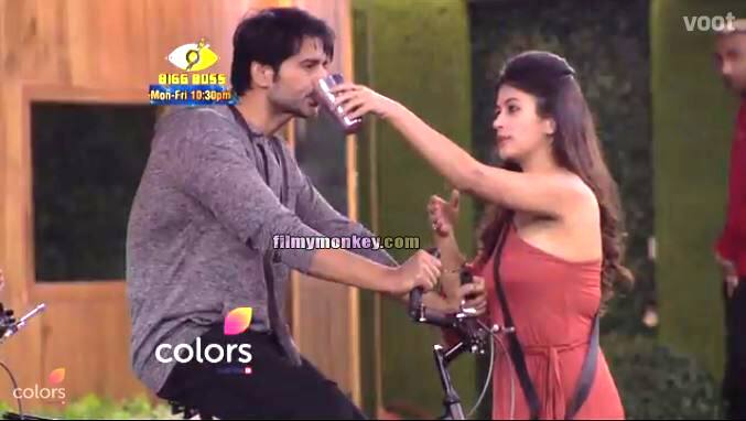 Co-contestants were giving them water and three fought hard to win Captaincy having to curb the nature's call.