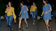 IN PICS: Sridevi’s daughters Jhanvi and Khushi look stunning in their stylish attires as they step out for dinner!
