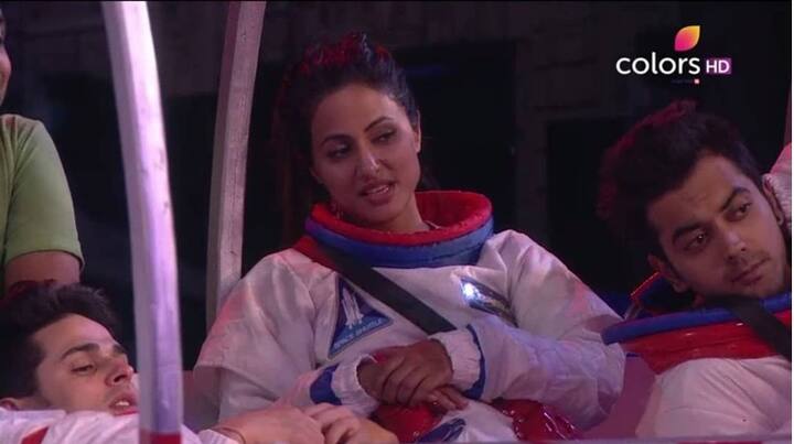 After which Shilpa & her 'team' were blaming Hina Khan & 'team' for losing the task.