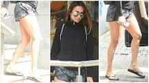 PICS: Yummy mummy Malika Arora flaunts her TONED LEGS post salon session!