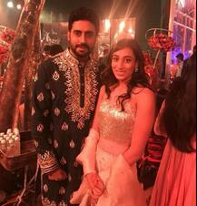 IN PICS: The entire Bachchan family- Amitabh-Jaya, Aishwarya-Abhishek & Shweta Nanda DAZZLE at a wedding; But where is Aaradhya?