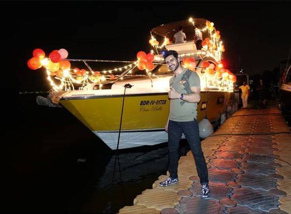 Vivek posted pictures of his birthday celebration on yacht with the caption, 
