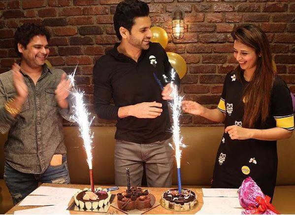 Divyanka posted the pictures from the bash on her Instagram account with the caption, 