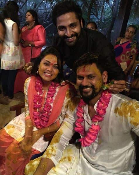 A picture from the couple's haldi ceremony. (Photo: Instagram)