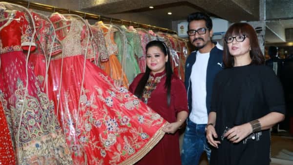 IN PICS: Comedy queen Bharti Singh reveals her GORGEOUS designer WEDDING LEHENGA! IN PICS: Comedy queen Bharti Singh reveals her GORGEOUS designer WEDDING LEHENGA!