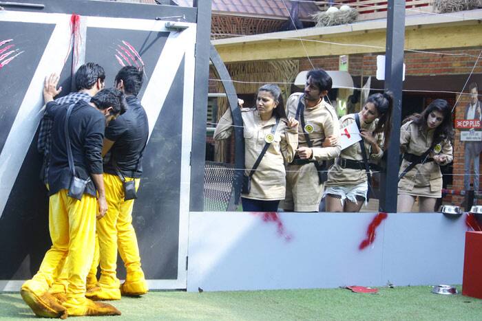Vindu also praised Vikas for using his strategy yet again and giving viewers a good task for a change referring to the recent luxury budget task 'BB Dino Park'.