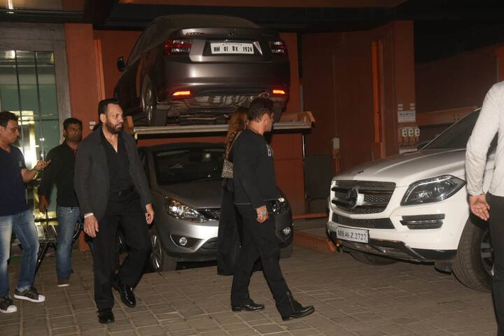 Salman's ex-girlfriend and close buddy Katrina Kaif was also present at the bash. (Photo: Manav Manglani)