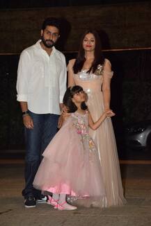 INSIDE PICS from Aaradhya Bachchan's 6th birthday bash: Aishwarya's daughter feeding cake to grandma Jaya Bachchan, SRK's son AbRam with cotton candy!