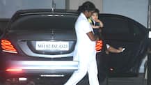 IN PICS: Kareena Kapoor's 11-month-old BABY BOY Taimur Ali Khan CLICKED after a long time outside his nani Babita's residence!