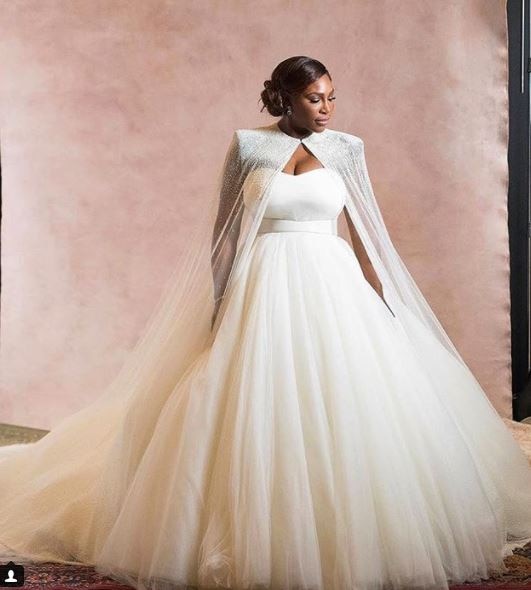 Serena Williams, Alexis Ohanian Pose with Daughter at Wedding: Photo
