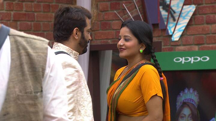 Mona was rumored to be in a romantic relationship with co-contestant and buddy Manu Punjabi for a while, post which Vikrant had entered the house and denying this, she finally tied the knot with her boyfriend Vikrant in a huge celebration inside BB 10 house itself on 17th January 2017.