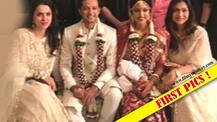'Haasil' actor Vatsal Sheth & 'Firangi' actress Ishita Dutta get married in a temple! PICS!