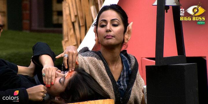 On the first daya, Hina & team made the life of daanav's hell. (Photo: Colors)