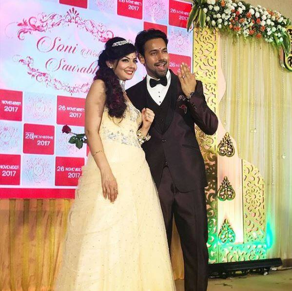 After getting engaged with girlfriend few days ago, actor Saurabh Pandey tied the knot with longtime girlfriend Zara Barring on 28th November. (Photo: Instagram)