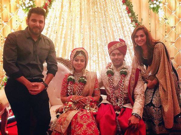 TV actress Priya Bathija with hubby DJ Kanwal. (Photo: Instagram)