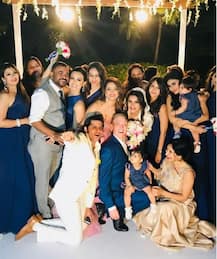 PICS: Aashka Goradia & beau Brent Goble tie the knot in a DREAMY white wedding ceremony!