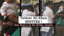 Soon-to-turn 1, Saif-Kareena's munchkin Taimur Ali Khan spotted in Mumbai! PICS!
