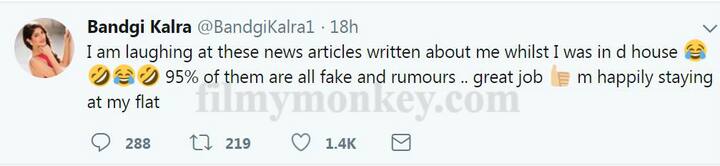 And the next she wanted was to address the controversies which made headlines behind her back. Here's what she had to stay about the news of getting thrown out of the house.