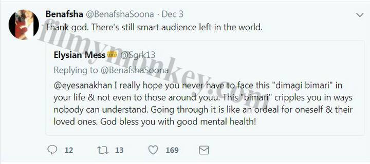 We can see once a good friend of Hina, Ben's strong stand against her now.
